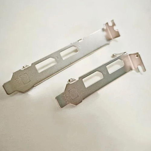 โปรไฟล์ต่ํา Full High Bracket DP + DP Dual DP I/O IO Shield แผ่นด้านหลังสําหรับ Lenovo GT405 GT605 G