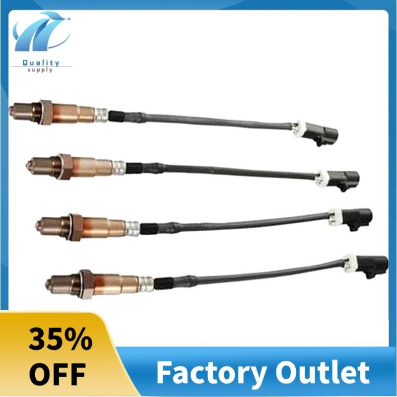 Superb 4PCS 234-4401 เซ็นเซอร์ออกซิเจนรถยนต์ O2 เซ็นเซอร์สําหรับ Mark 4L3Z9G444AA XL3Z-9F472-C 4L3Z-