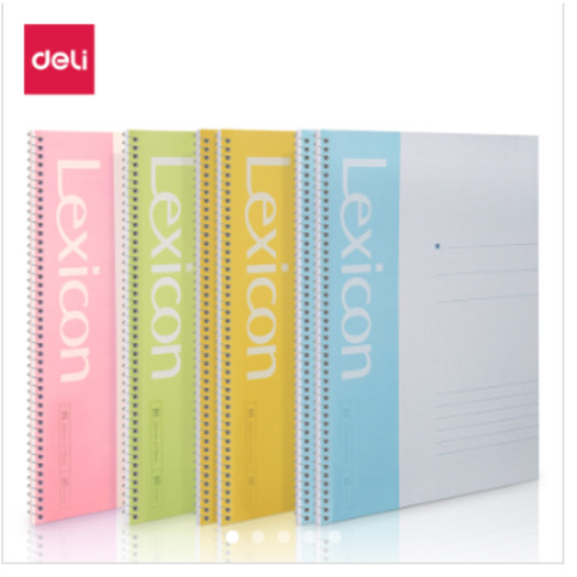 สมุดบันทึก Deli Spiral A5 & B5 76XX