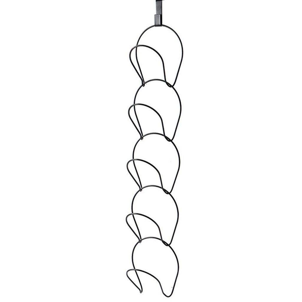 จัดส่งในกรุงเทพฯ ที่แขวนหมวก แบบเหล็ก ไม่ต้องเจาะ อเนกประสงค์ ประหยัดพื้นที่ 5 ชิ้น แขวนหมวกของคุณ - รูปที่ 6