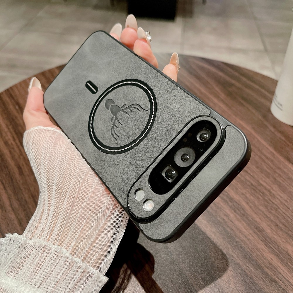 เคสแม่เหล็กหนังกวางการ์ตูนสําหรับ Google Pixel 9A 9 Pro XL 8 7 Pro Pixel 8A 7A Pixe9 Pixel9A Pixel8