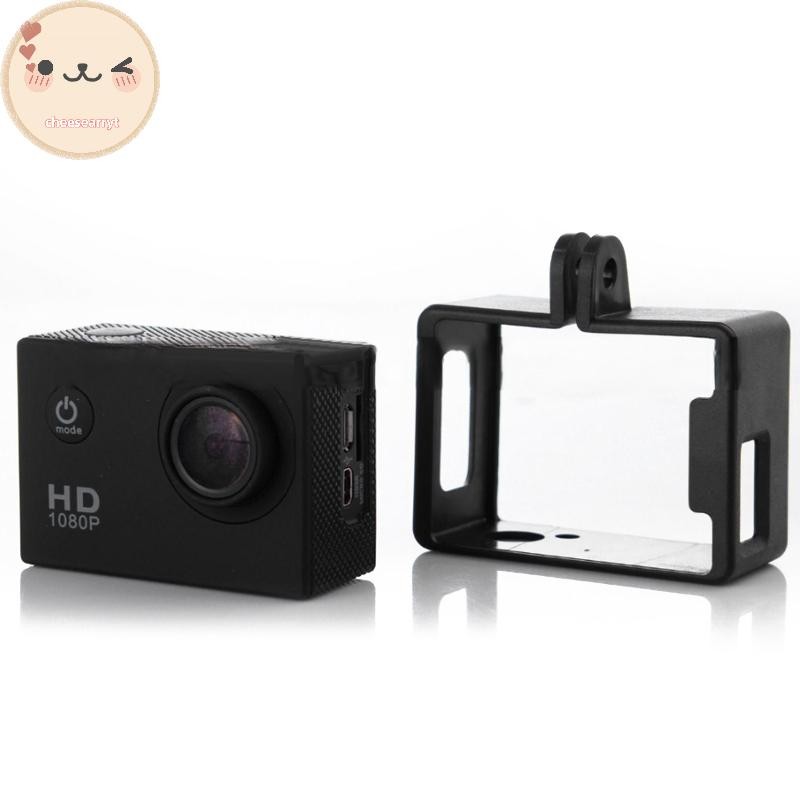 Chee SJ4000 กรอบป้องกันกรณีฐาน SJ4000 Border สําหรับ SJCAM SJ4000 AIR, SJ4000 WIFI, SJ4000 Action กล