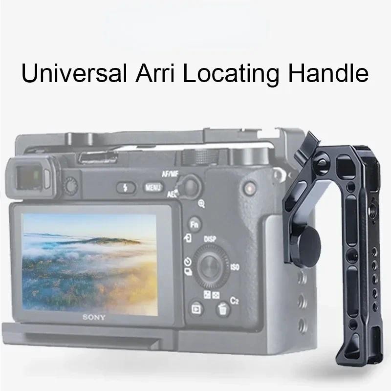 กล้องจับด้านบน Hand Grip Handgrip Arri Locating สกรู Monitor Mic Rig รองเท้าเย็นสําหรับ UURig กล้อง 