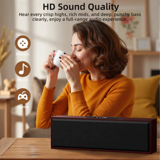 GOOJODOQ Bluetooth Speaker Supports Four Playback Modes 3600mAh Large Capacity Battery High Definition Sound Quality