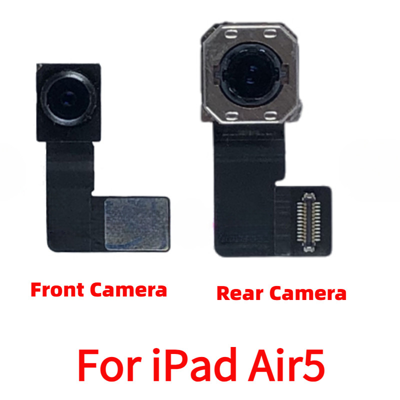 1 ชิ้น/ล็อตกล้องด้านหน้าขนาดเล็กสําหรับ Pad Air 5 / A2588 A2589 หลักขนาดใหญ่กล้องด้านหลังด้านหลัง