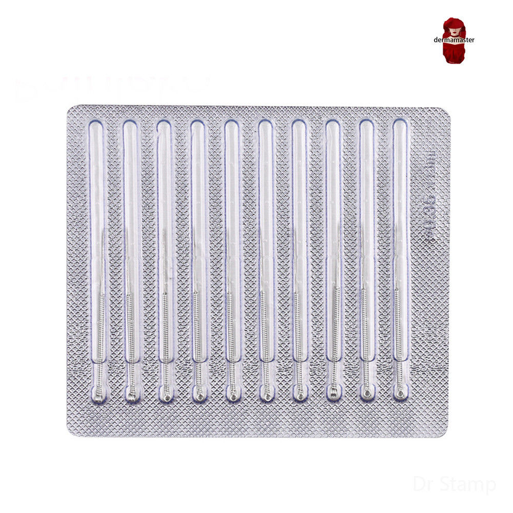 100 ชิ้นเข็มสําหรับเลเซอร์ Freckle Wart Removal Skin Care Beauty Machine ปากกา