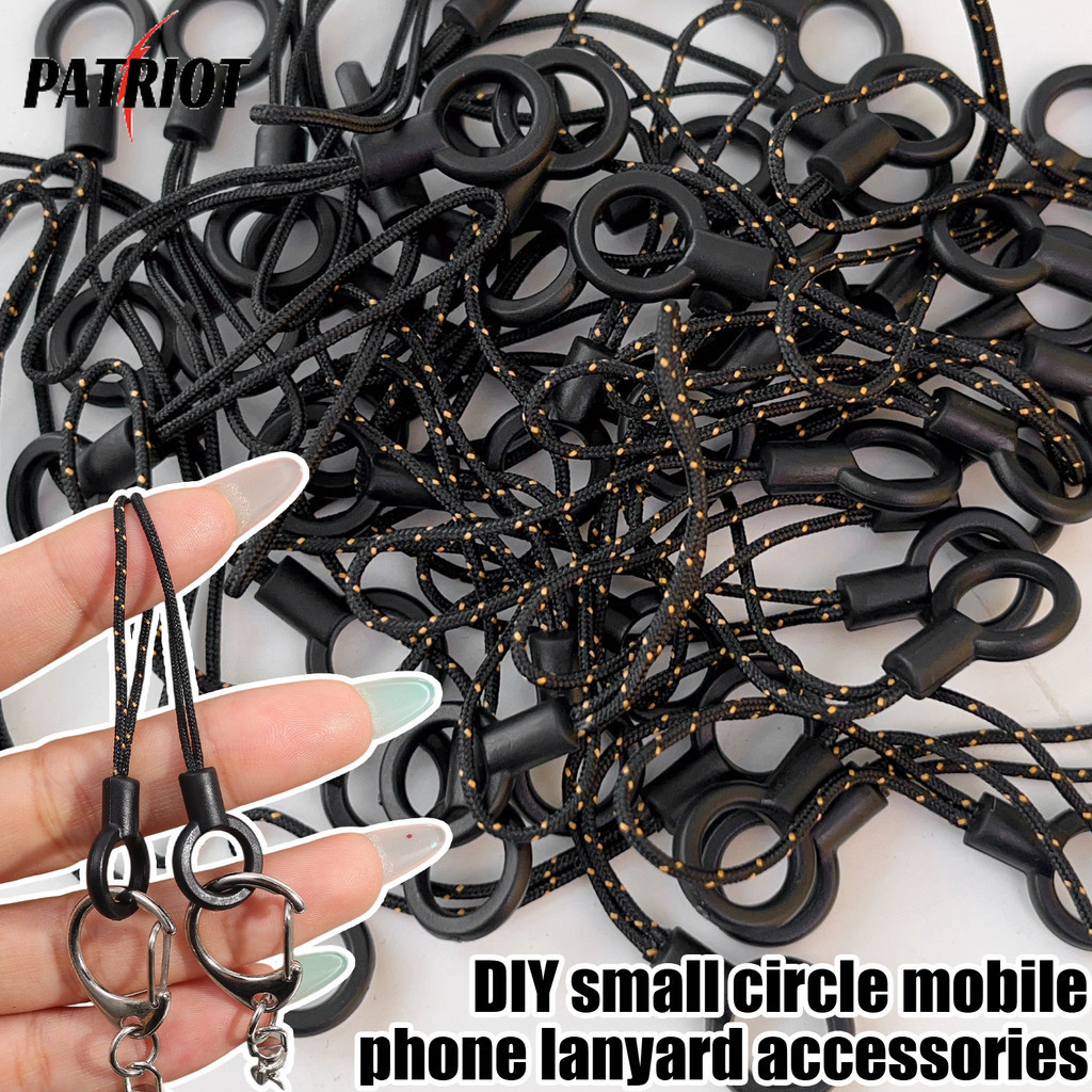 [AUTO & 3C]20/30/50/100PCS DIY โทรศัพท์ Lanyard แหวนไนลอนพลาสติกพวงกุญแจอุปกรณ์เสริมสําหรับกรณีมือถือคีย์กระเป๋า Charms Bulk Pack (20/50/100PCS ตัวเลือก) ราคา ถูกที่สุด ดีลบีเคเค รูปภาพหลัก