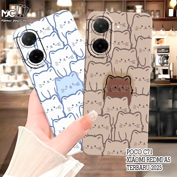 Procamera Softcase สําหรับ REDMI A5 2025 ล่าสุด - P0CO C71 - Ready All Types - เคสแฟชั่น - เคสแบบยืด
