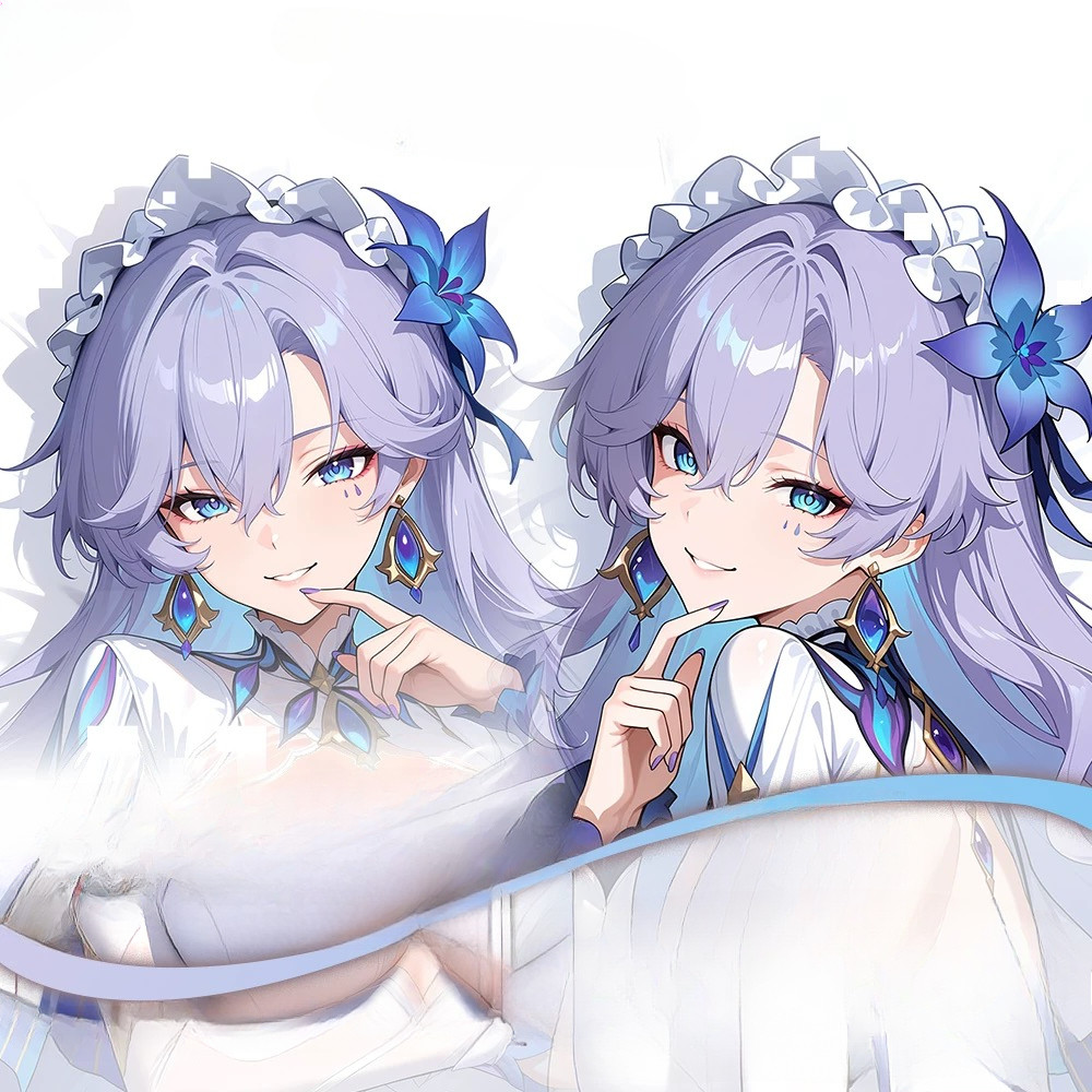 Wuthering Waves Cantarella ปลอกหมอน Dakimakura พีชผิว 2Way Janainese การ์ตูนหมอน