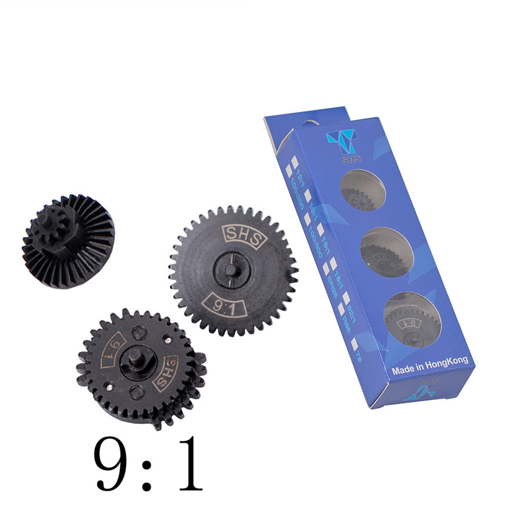 One Set SHS 9:1 Steel Cut Gear Set V2 Transmission Parts for Outdoor Motorcycles Parts