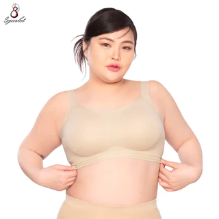 Sgarlet เสื้อในไซส์ใหญ่ ไร้โครง ไร้ตะเข็บ แบบ Bonding ใส่สบาย สีเนื้อ MB1525