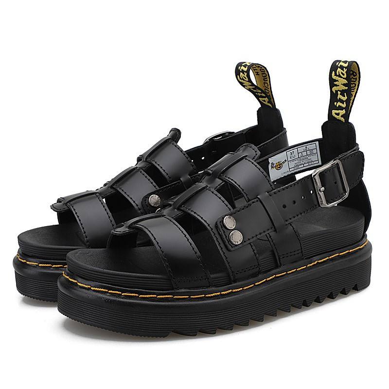 รองเท้าผู้หญิง England Dr.Martens Martin รองเท้าบูลล็อค หนังแท้ รองเท้าแตะ รองเท้าทำงาน ขนาด 35-41 9