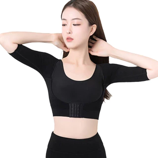 【ได้รับใน 1-3 วัน ￼】Arm Slimming Back Posture Corrector Arm Shaping แขนลดไขมันสําหรับผู้หญิงพยุงหลังท่าทาง Corrective Shaperwear Tops