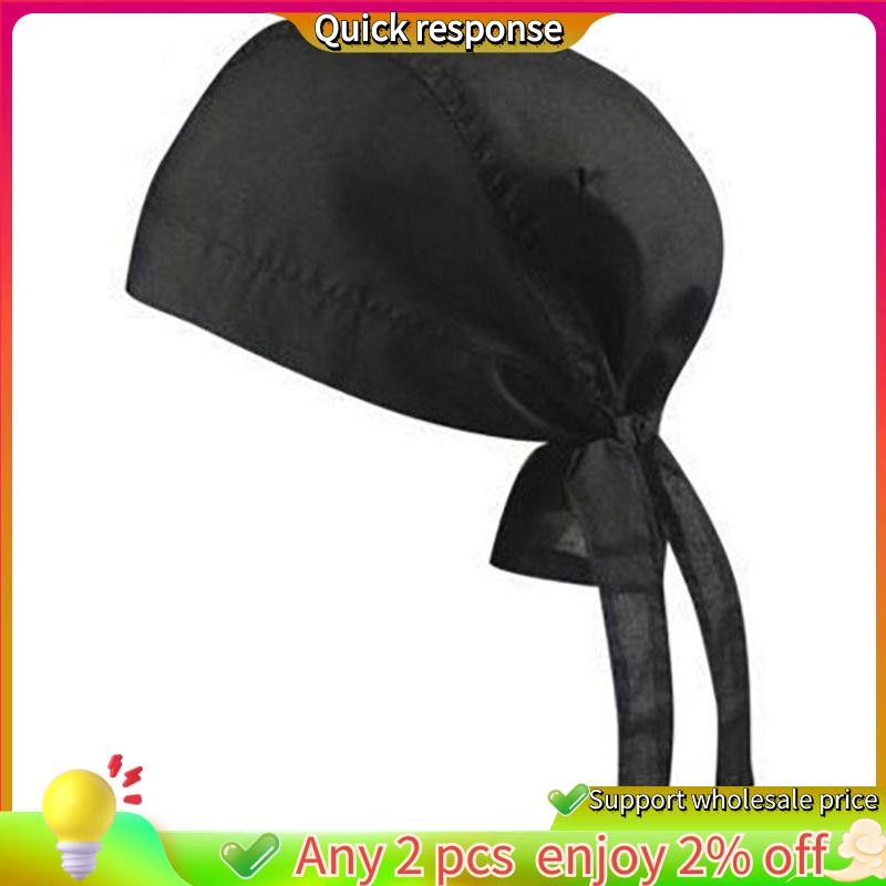 In -Unisex Bandana Cap Headscarf Biker Hat Pirate Cloth In Sport Bicycle Bandana Cap 100% Cotton