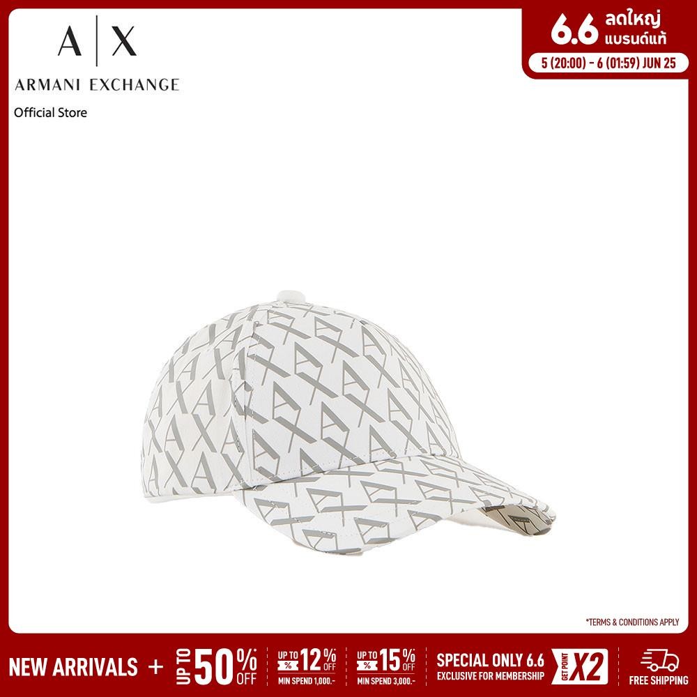 Armani Exchange หมวกผู้ชาย รุ่น 954229-CC813-20811 สี Off-White