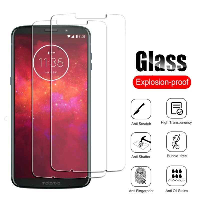 สําหรับ Motorola Moto X4 X3 X2 X X + 1 สไตล์เล่น 1-3 ชิ้น HD กระจกนิรภัยสําหรับ Motorola Moto Z4 Z3 