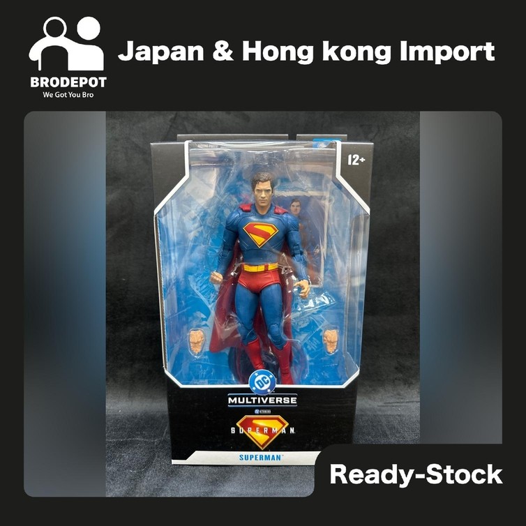 [Ready stock] McFarlane DC MULTIVERSE 7IN SUPERMAN MOVIE SUPERMAN
