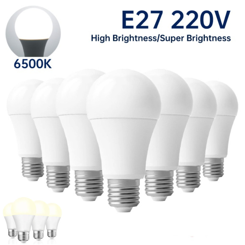 E27 ฐานหลอดไฟ Led 24W 20W 18W 15W 12W 9W 6W 3W โคมไฟ Hight Lumen AC220V 230V โคมไฟสําหรับ Home Derec