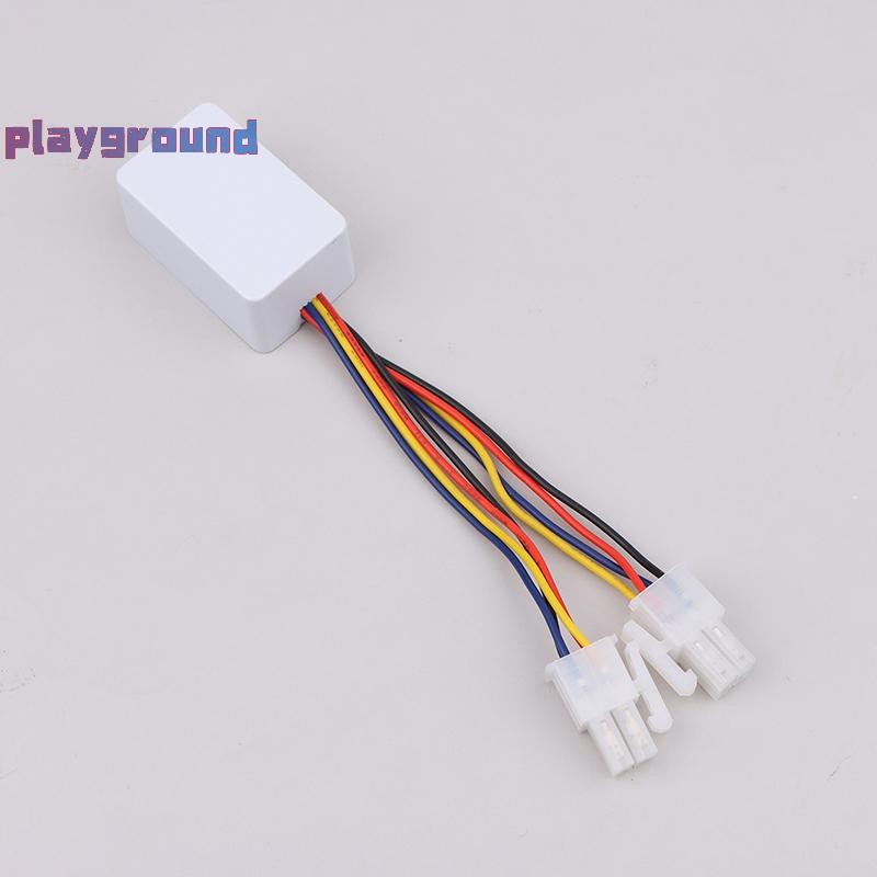 [playground] 2 In 1 Square 4Pin พัดลมจําลองจําลองจําลองจําลองสําหรับ S19 S19apro S19kpro Z15pro S21 