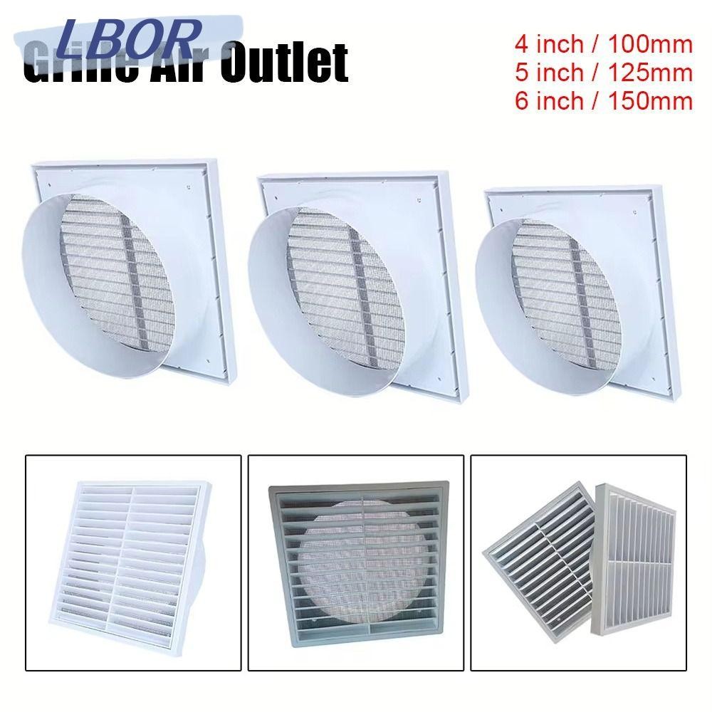 ปอนด์ เต้าเสียบอากาศตะแกรง 1 ชิ้น, ตะแกรงระบายอากาศท่อ ฝาปิดช่องดูดควันอากาศสด, ผนังเพดานพลาสติกสีขาวเครื่องปรับอากาศ ทางออก