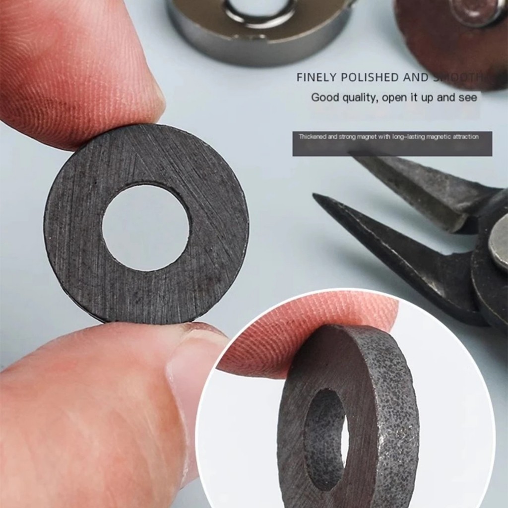 แนะนำ ผ้าม่าน 10ชิ้น กระดุมแม่แหล็กติดกระเป๋า 14MM 18MM กระดุมแม่เหล็ก ติดเสื้อ ผ้าม่าน อเนกประสงค์DIY ราคาพิเศษ มีเก็บเงินปลายทาง