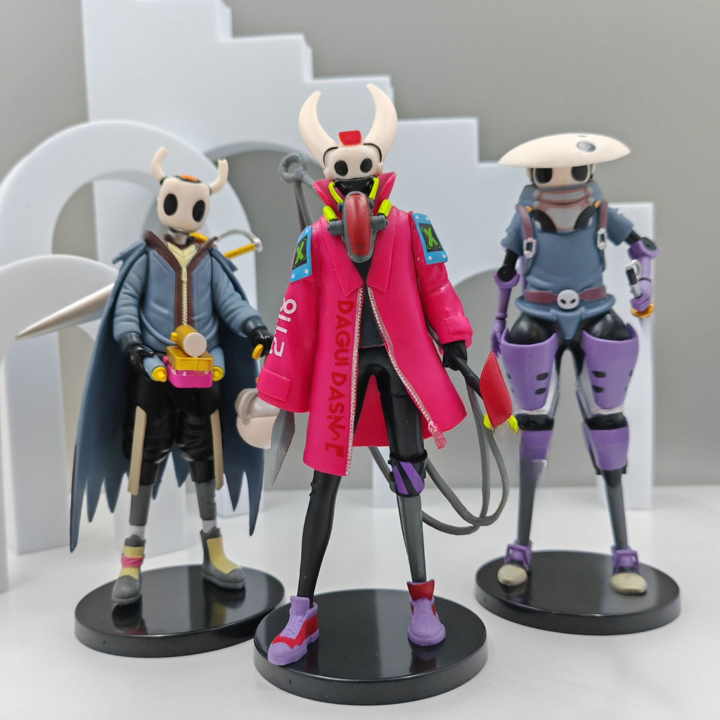 3 รูปแบบ Hollow Knight รุ่น Wasp Knight ตุ๊กตาเกมรอบ Quero เดสก์ท็อปชุดเครื่องประดับ