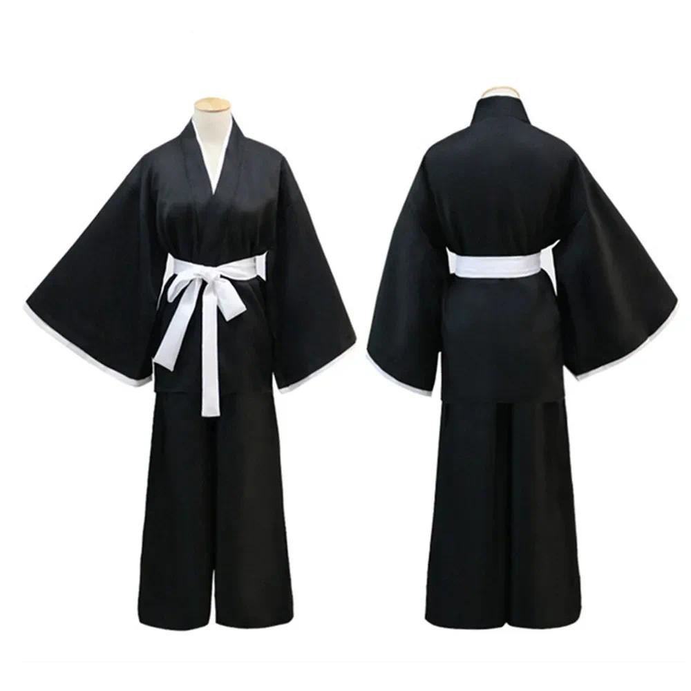 อะนิเมะ Bleach Kostuum Kuchiki Rukia คอสเพลย์ Rukia Kuchiki Pruiken ชุดกิโมโน Die Pa Kleding