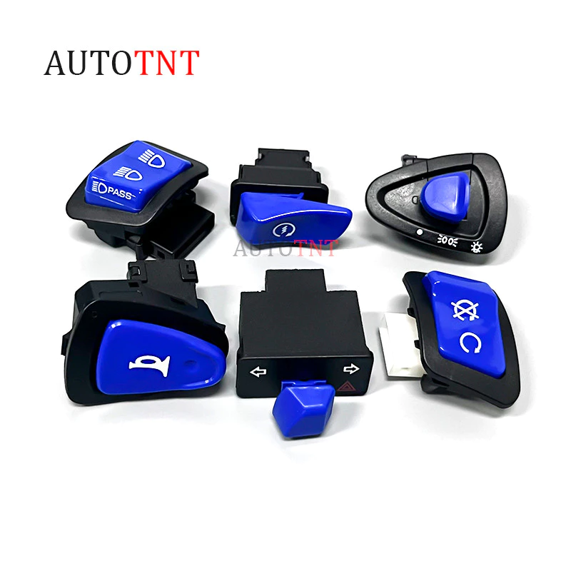 สวิตช์ไฟหรีด 125 4 วาวล์ และ PCX สีแดง