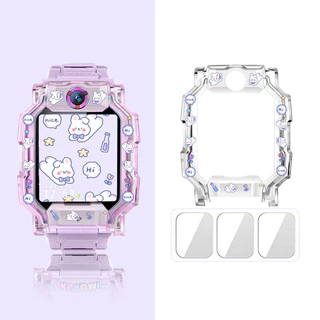 【เคส+ฟิล์ม】สำหรับ Imoo Z1/Z6/Z7 ฟิล์มแก้วนิรภัยใส+เคส Imoo Z7/Z6/Z1 ป้องกันหน้าจอ+เคสนาฬิกา ฟิล์ม + เคส ไอโม่ z6
