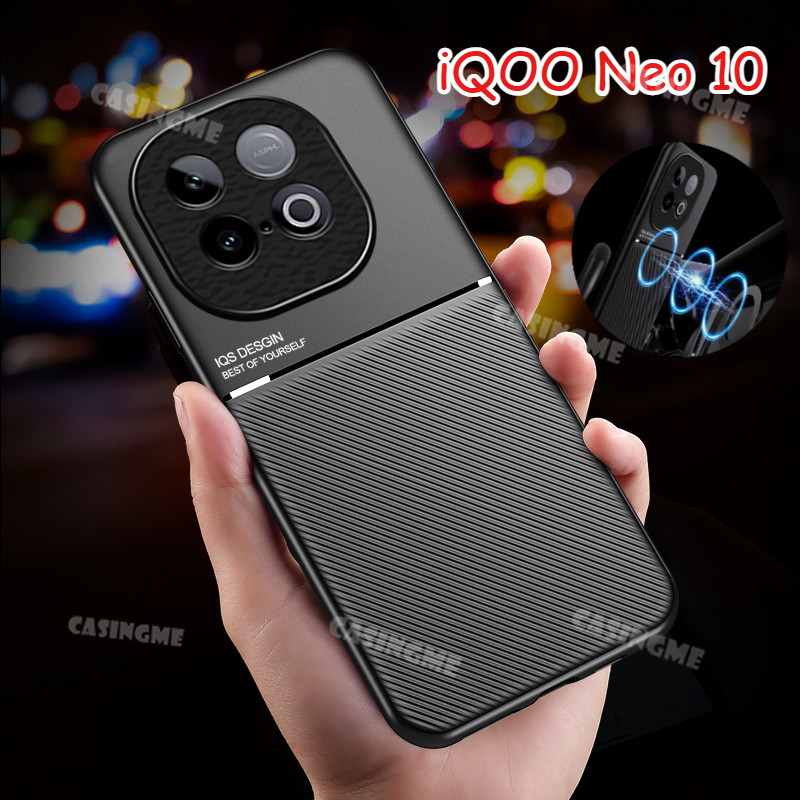 สําหรับ iQOO Neo 10 5G 2025 หนังแม่เหล็กเคสโทรศัพท์สําหรับ iQOO Neo10 NEO 10 iqooNeo10 Neo10 10Neo 5