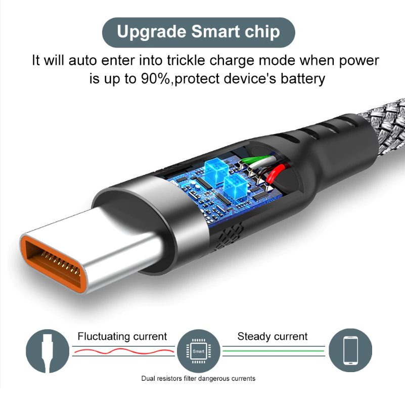 3M/5M/8MUSB TYPE C สายชาร์จเร็วยาวและยาวเป็นพิเศษ USB C Android Micro USB ขยายสายชาร์จสําหรับ Xiaomi 14T 15T 15T 15TPro สําหรับสมาร์ทโฟนแท็บเล็ตกล้อง Monitor thumbnail 3