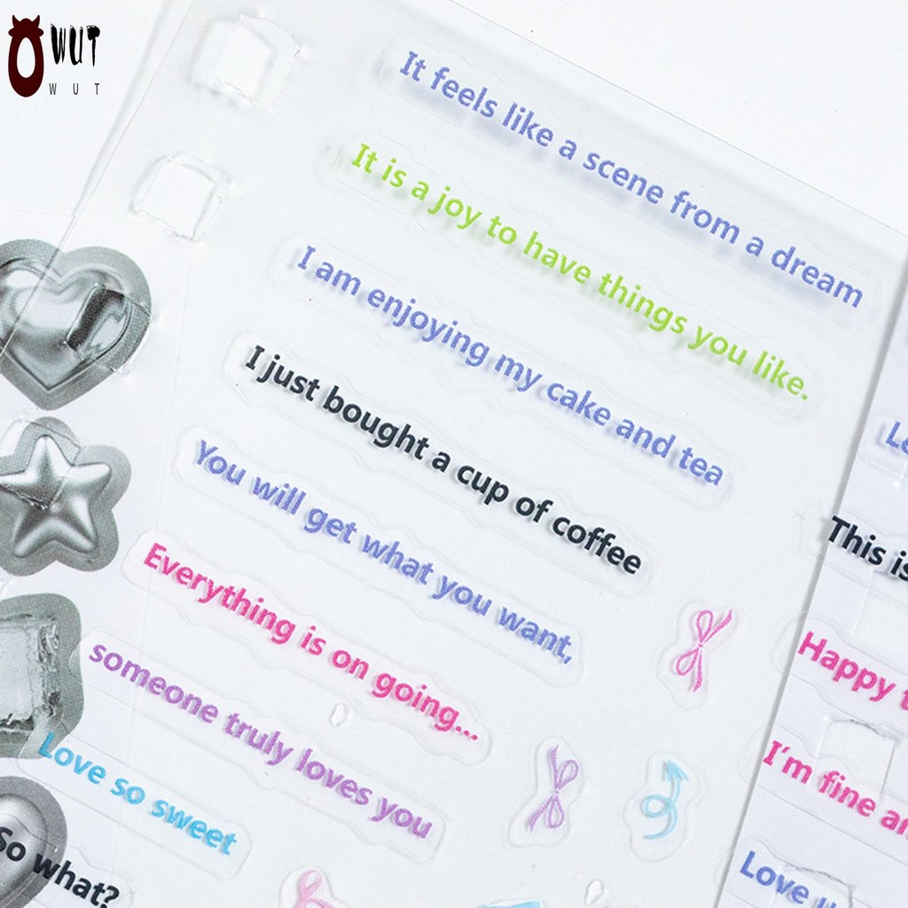 60 ชิ้นเกาหลี Instagram สติกเกอร์ Fragments of Time Theme Non-Repeat สติกเกอร์สําหรับ Art Craft Journaling อุปกรณ์ - รูปที่ 7