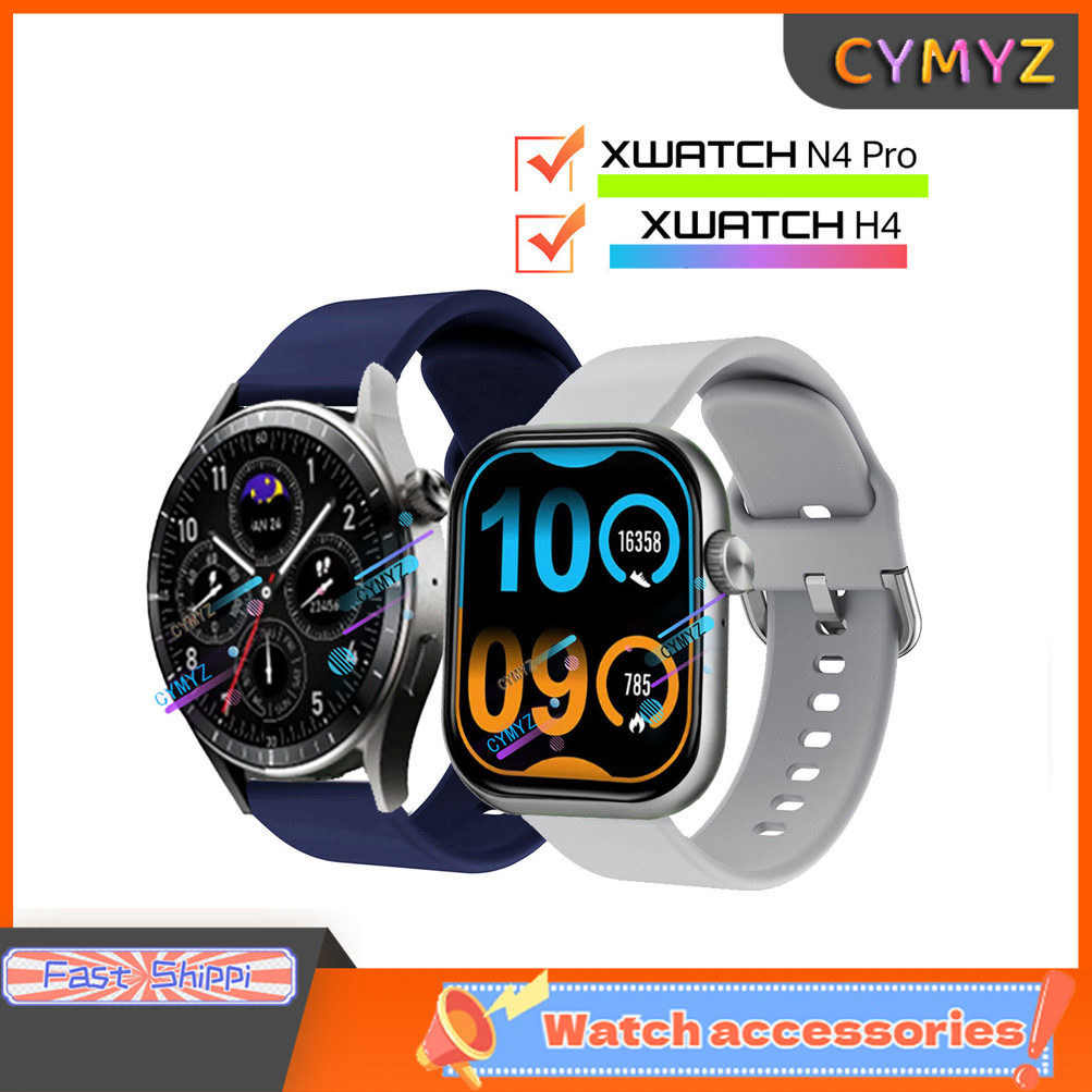 สาย Infinix XWatch H4 สายซิลิโคน Infinix XWatch N4 Pro สายนาฬิกา สายรัดข้อมือกีฬา