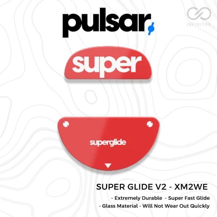 Pulsar Superglide 2 / V2 Endgame Gear XM2WE เท้าเมาส์แก้ว