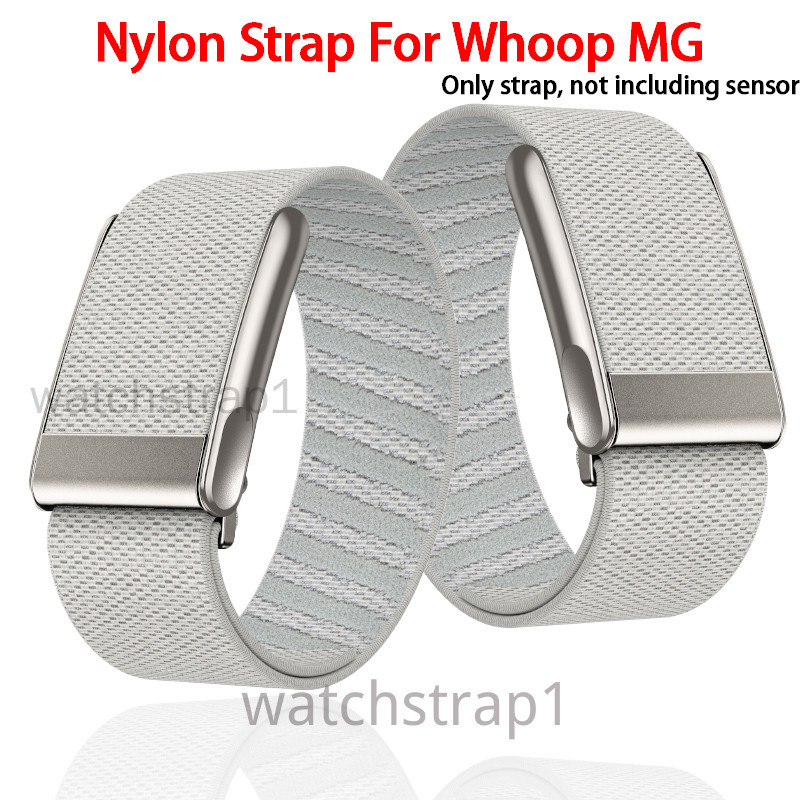 Whoop สายไนลอนสําหรับ Whoop MG Band Sport ยืดนาฬิกาสร้อยข้อมือ correa เข็มขัดยางยืดสําหรับ Whoop MG