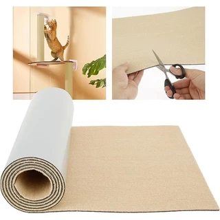 แผ่นรองข่วนแมวแบบติดเอง DIY ทนทานและเชื่อถือได้ ปกป้องโซฟาและเฟอร์นิเจอร์ในร่ม วัสดุสักหลาดระดับพรีเมียม ตัวป้องกันโซฟาอเนกประสงค์ ใช้งานง่าย