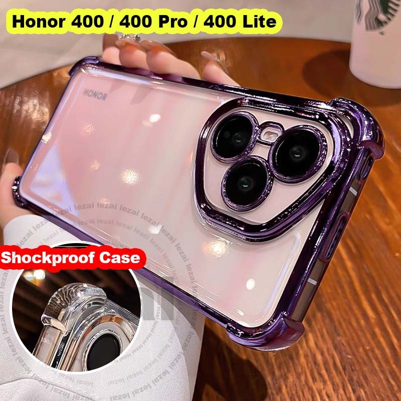 เคสHonor 400 Pro Honor400 Pro 400 Lite 5GเคสHonor400 Honor400Pro5Gกรณีพร้อมตัวป้องกันกล้องนุ่มกันกระ