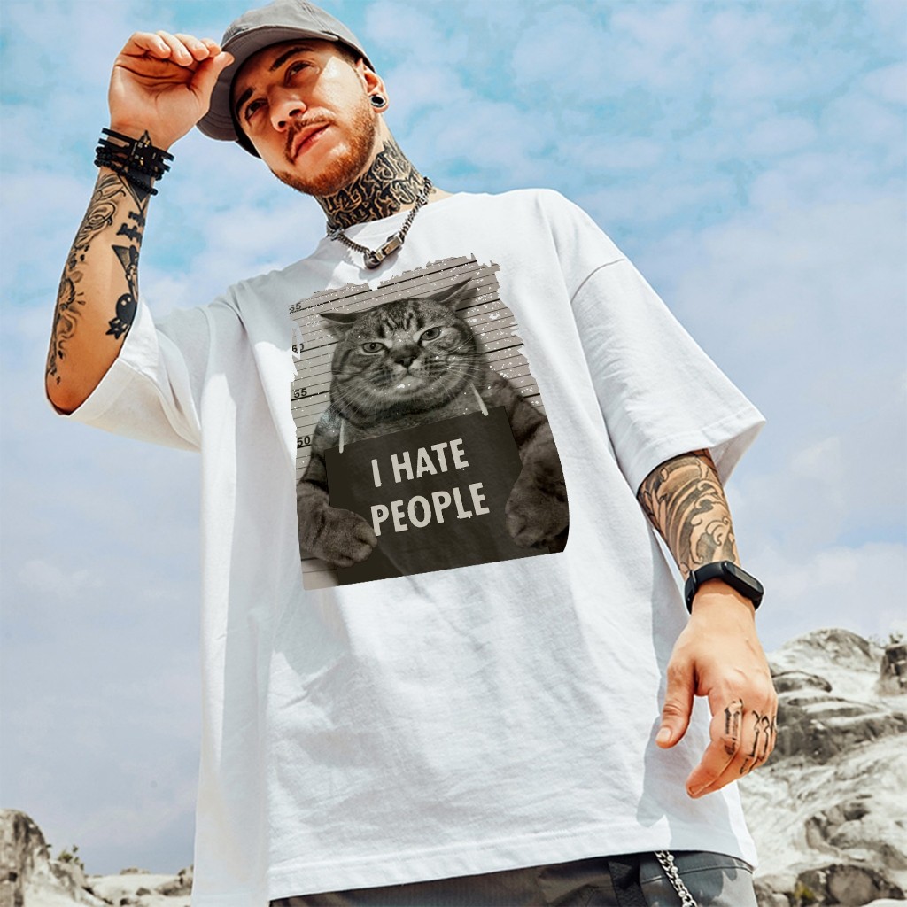 T42.SHOP🌸 เสื้อสีฟอก เสื้อยืดเย็นเ สื้อยืด oversize รูปแบบถนน โคตรนุ่ม ผ้าคอตตอน ลาย 