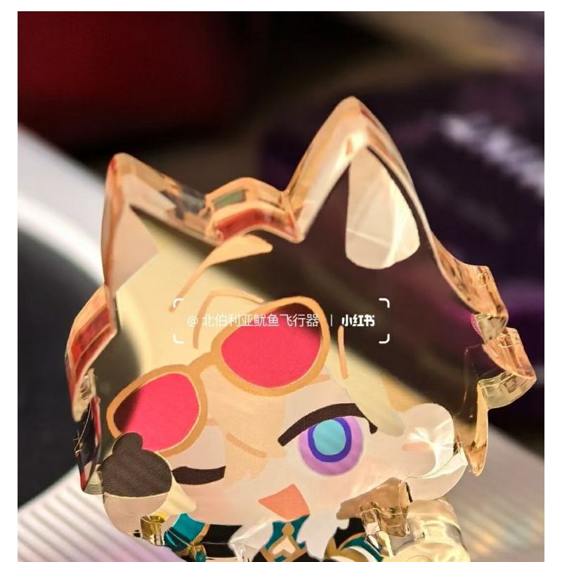 บล็อกอะคริลิครางดาว Honkai Aventurine Dr. อัตราส่วนขาตั้งอะคริลิคขนาดเล็ก Boothill รูปแสดงอะนิเมะสินค้าคอลเลกชันตกแต่งโต๊ะ - รูปที่ 6