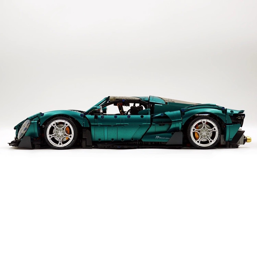 ใช้ได้กับบล็อกตัวต่อ LEGO Alfa Romeo รถสปอร์ต Guli 10621 โมเดลรถควบคุมระยะไกลสำหรับเด็กผู้ชาย - รูปที่ 7