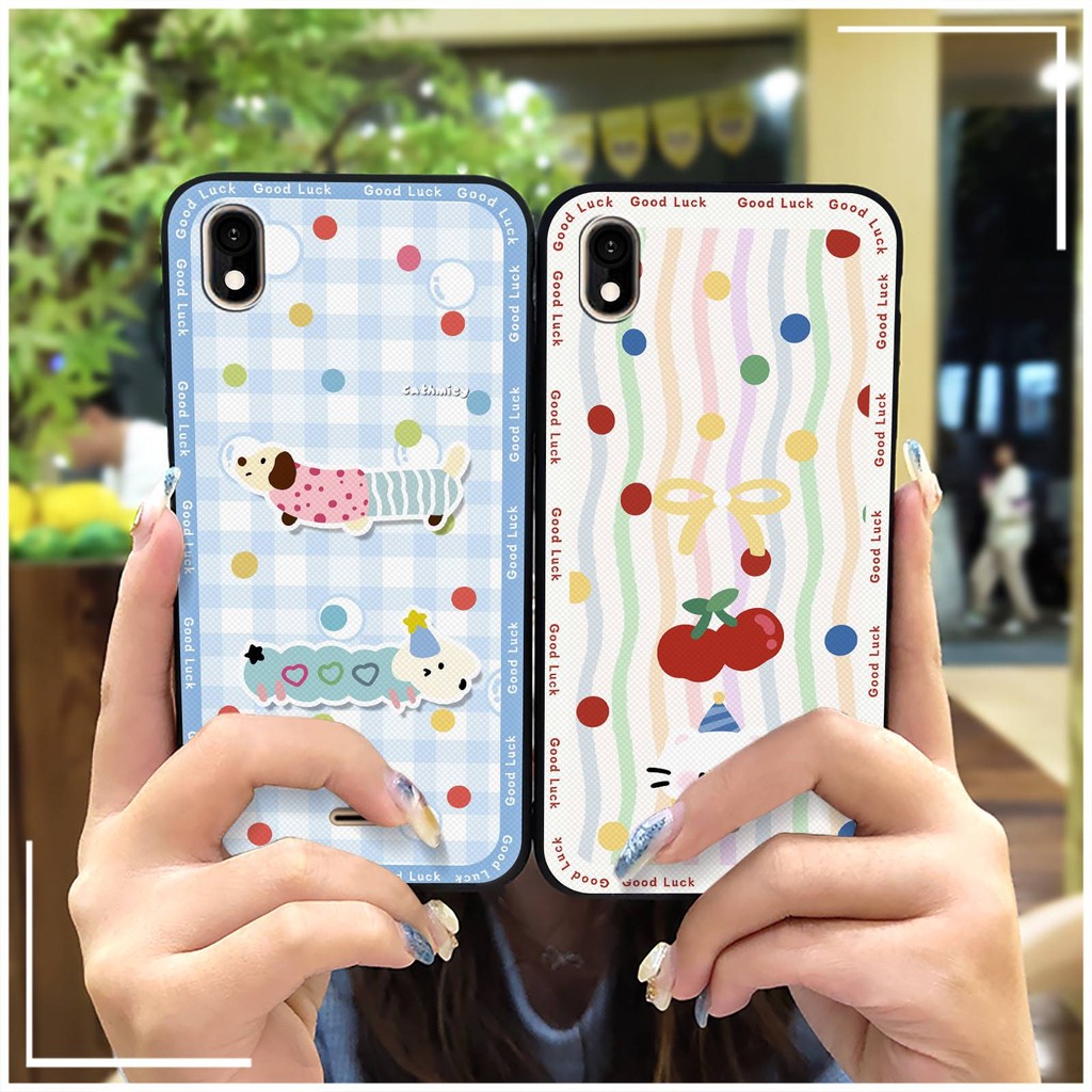 ฝาหลังสกปรกทนเคสโทรศัพท์สําหรับ Wiko Y61 ป้องกันฝุ่นการ์ตูน Anti-knock ออกแบบแฟชั่นซิลิโคน TPU ป้องกันนุ่มกรณีกันกระแทก Graffiti ทนทานสัตว์กระเป๋าโทรศัพท์น่ารัก