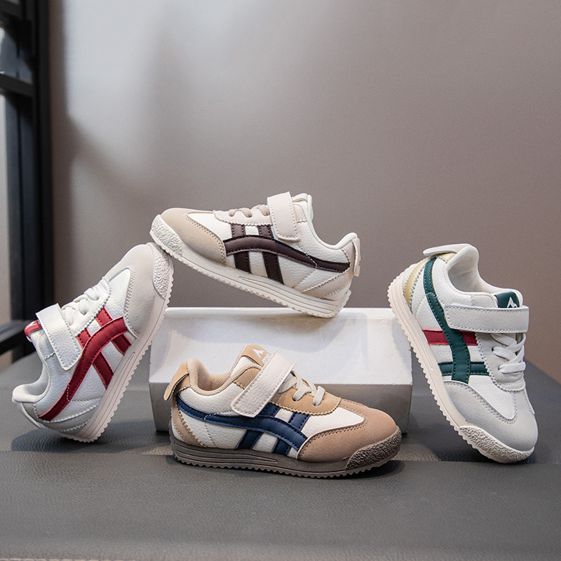 แฟชั่นรองเท้าผ้าใบอเนกประสงค์สําหรับชายหญิง 2025 ฤดูร้อนใหม่เด็กวัยหัดเดินเดินรองเท้าสีพาสเทลระบายอากาศน้ําหนักเบา ปลอบโยน เด็ก ผู้ฝึกสอน