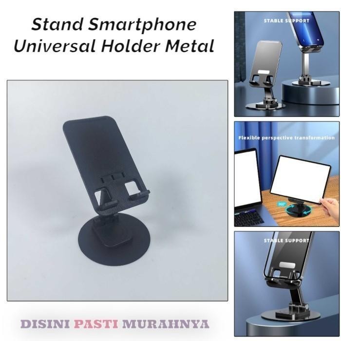 ULLL ที่วางสมาร์ทโฟนอเนกประสงค์แบบพับได้หมุนได้ 360 LQ4802