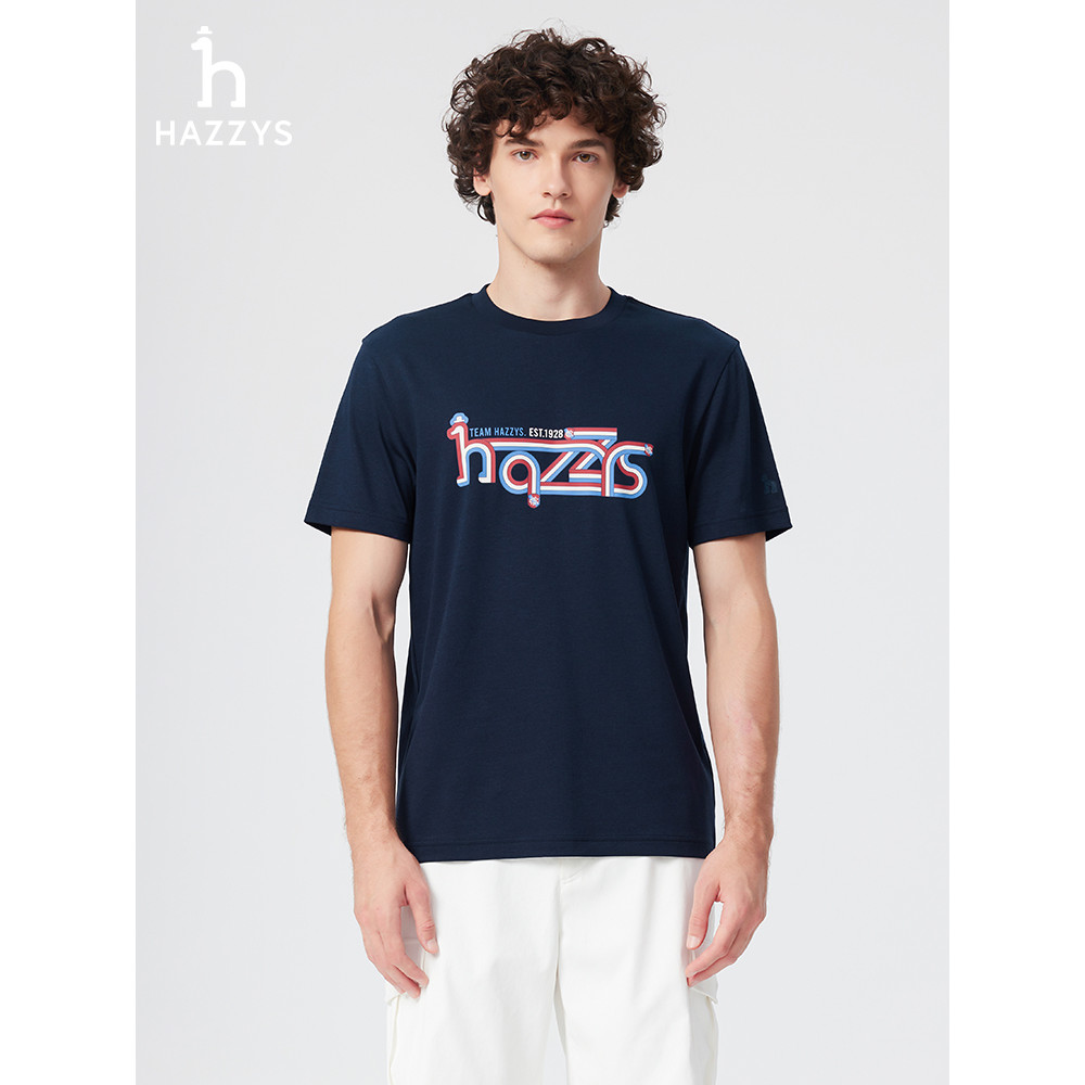 HAZZYS Haggis Summer New Mens Short Sleeve 100% Premium Cotton T-Shirt Top 610