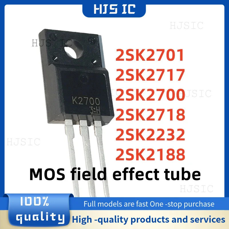 1-5PCS 2SK2701 K2701 2SK2717 K2717 2SK2700 K2700 2SK2718 K2718 2SK2232 K2232 2SK2188 K2188 TO-220F M