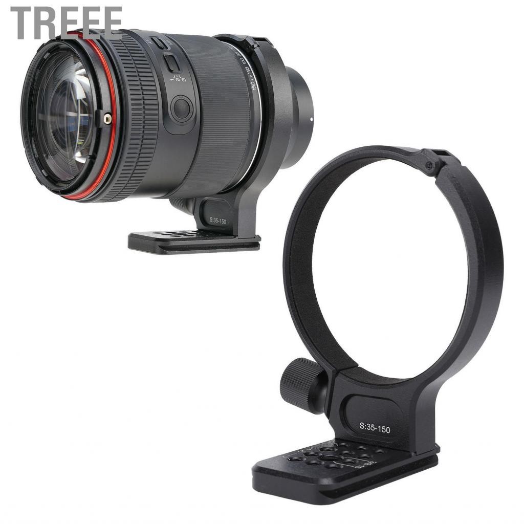 Treee Colle-th collar collar tripod mount lens เลนส์รองรับพร้อมแผ่น QR 1/4 3/8 นิ้วแหวนรูสกรูสำหรับ 