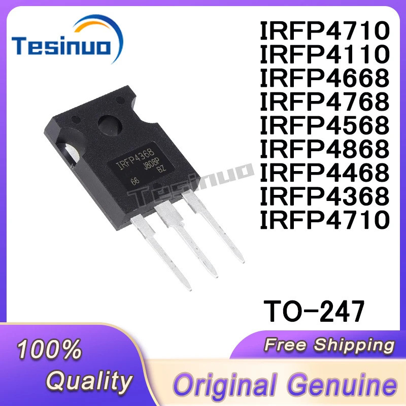 1-5PCS IRFP4110 IRFP4710 IRFP4368 IRFP4468 IRFP4568 IRFP4668 IRFP4710 IRFP4768 IRFP4868 TO-247 Field