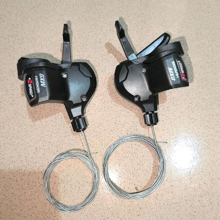 Shifter sensah mx9 2 x 9 speed hybrid commuter จักรยานพับ