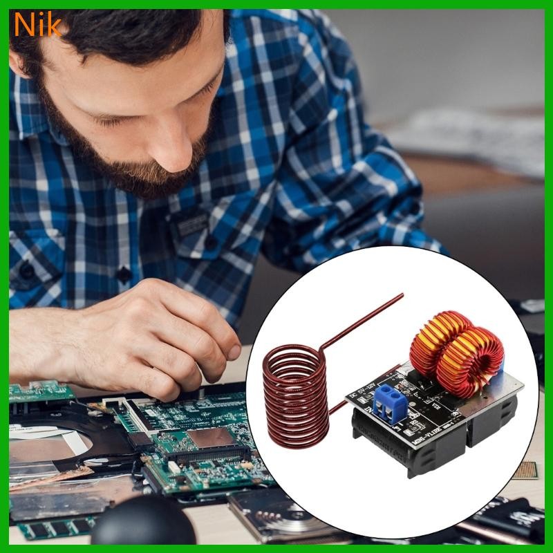 บ.น.ค.ต.ศ. 120W Mini ZVS เครื่องทําความร้อน 5-12V Input Electric Induction Heater ความถี่