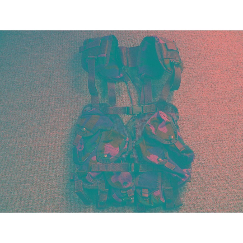 Wolves US Army Public Issued Military Version ALICE LC System LBV-2 IIFS System LBV Diagonal Bag Ves